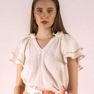 Caroline Blouse - Ecru